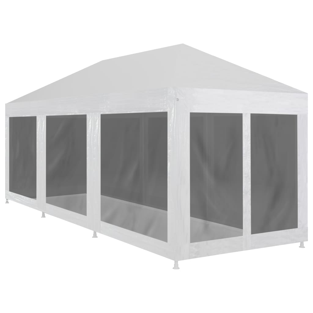 9x3 party tent Durable Party Tent 9x3m with 8 Mesh Sidewalls
