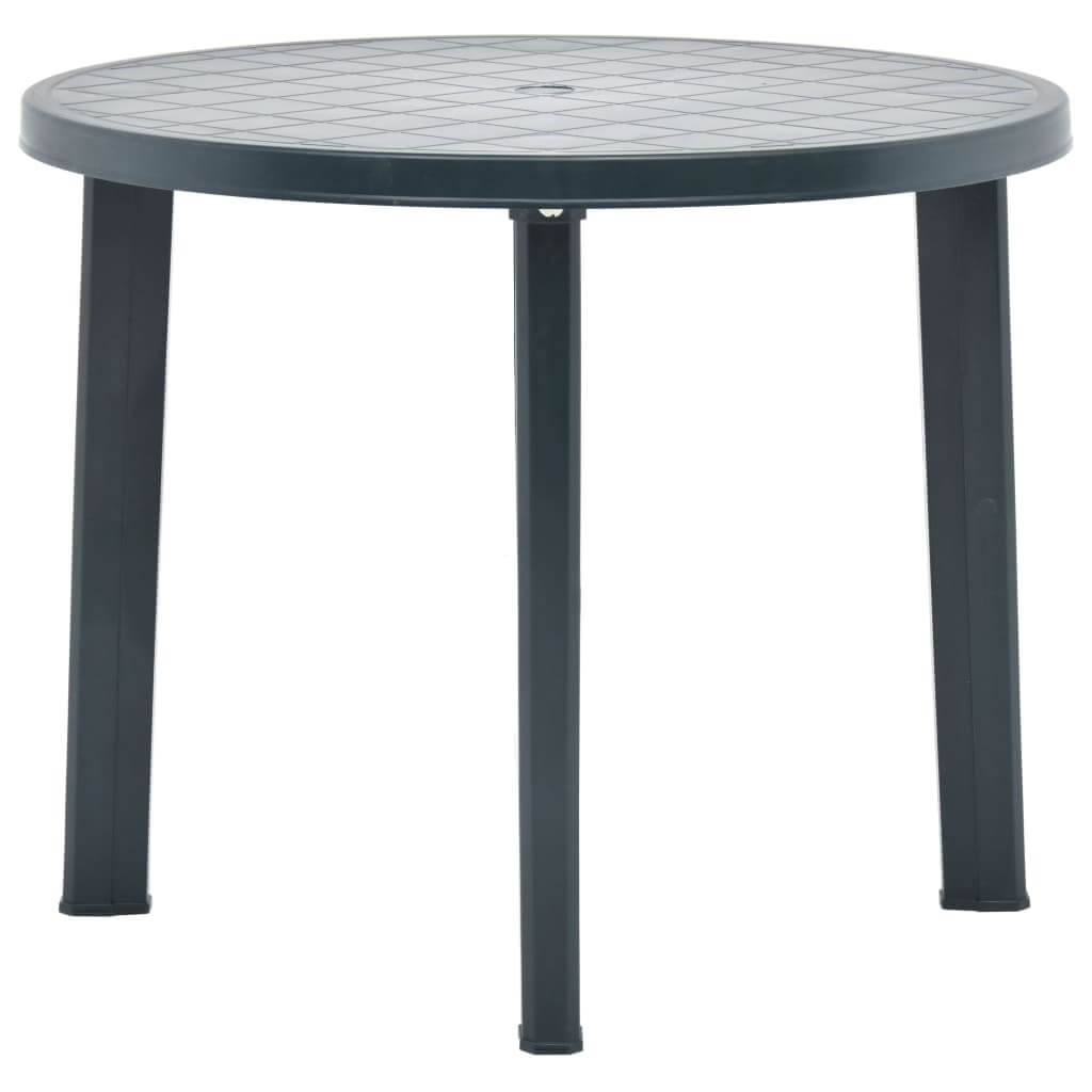 89 cm Plastic Garden Table for Outdoor Dining