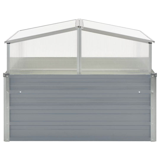 Greenhouse 100x100x85 cm Galvanised Steel , Home & Garden -> Lawn & Garden -> Gardening -> Pots & Planters , Gardening -,Home & Garden -,Lawn & Garden -,new-305021,Pots & Planters