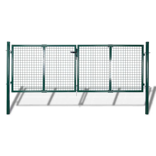 Fence Gate Steel 300x100 cm