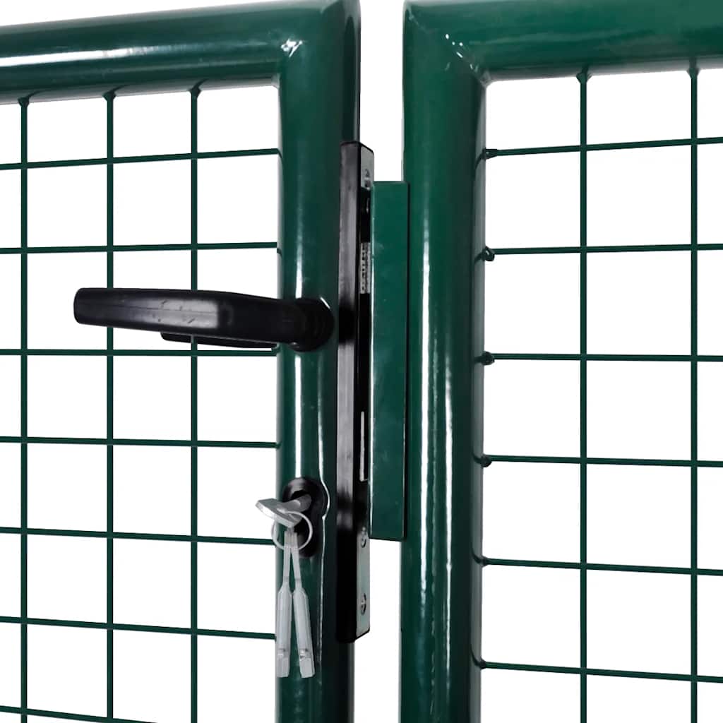 Fence Gate Steel 300x100 cm
