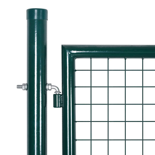 Fence Gate Steel 300x100 cm