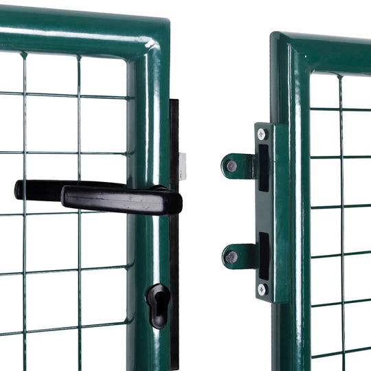 Fence Gate Steel 300x100 cm