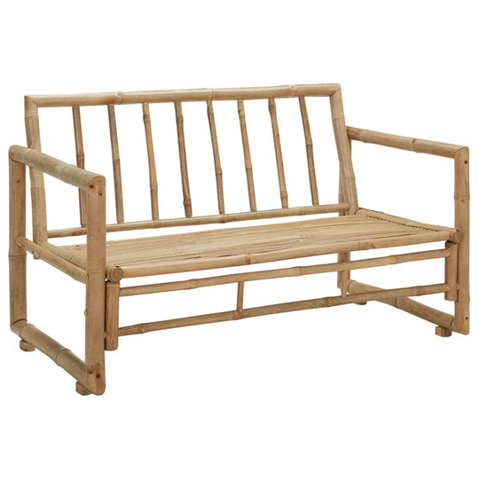 2 Seater Garden Sofa with Cushions Bamboo , Furniture -> Outdoor Furniture -> Outdoor Seating -> Outdoor Benches