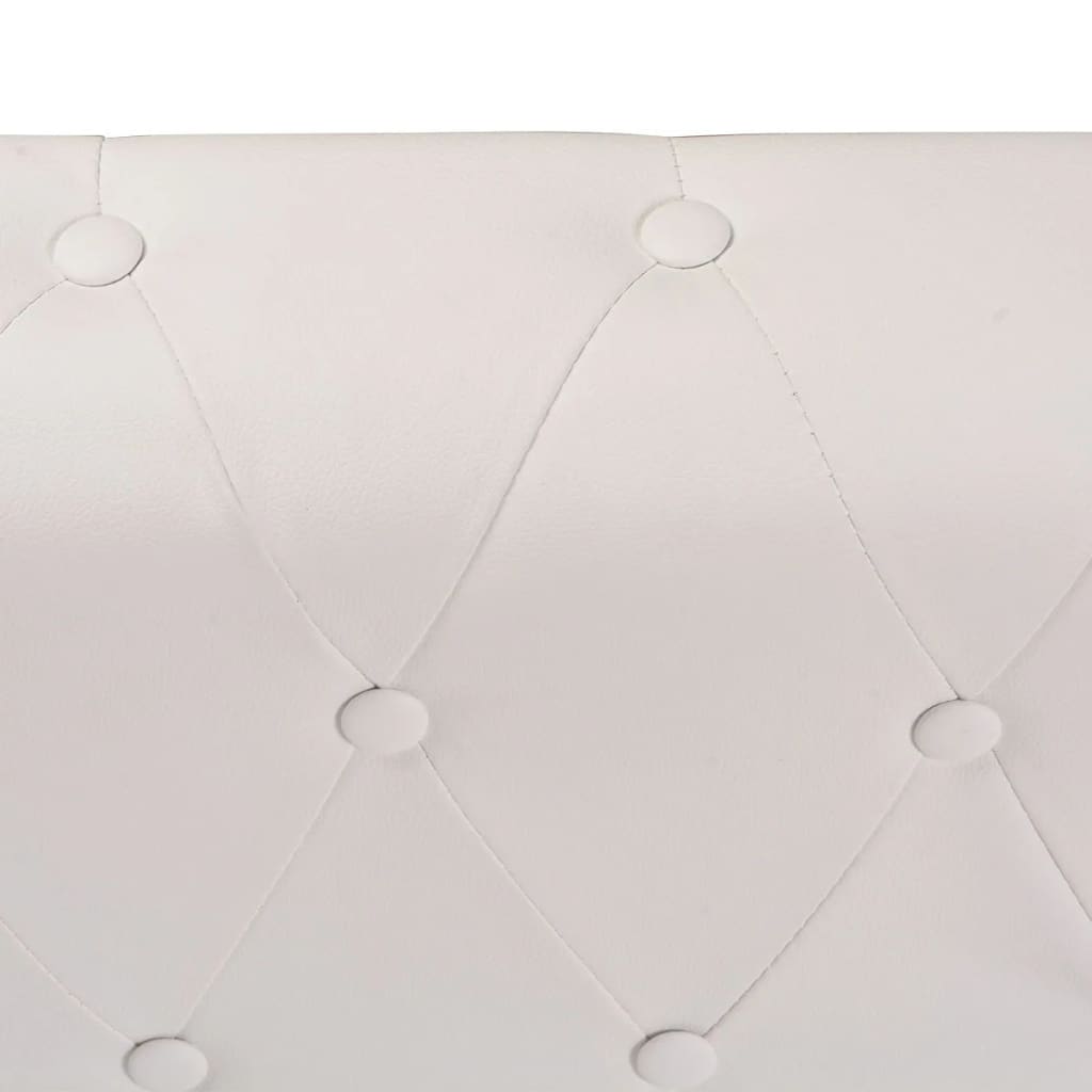 Chesterfield Corner Sofa 5-Seater Artificial Leather