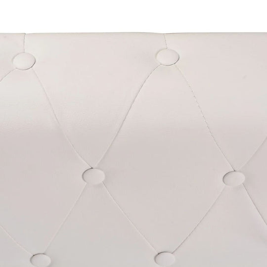 Chesterfield Corner Sofa 5-Seater Artificial Leather