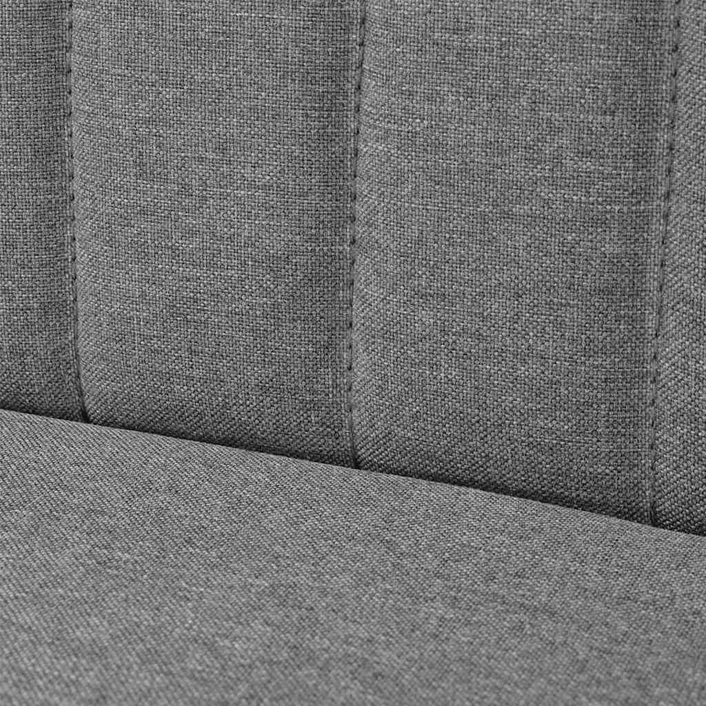 Sofa Fabric 117x55.5x77 cm Light