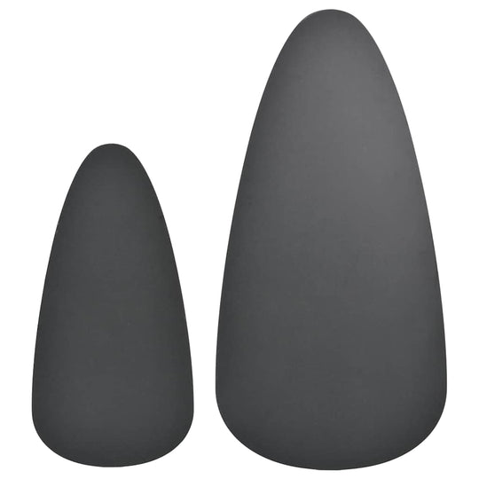 Coffee Table Set 2 Pieces Solid Pinewood displayed in a modern living room setting with a Scandinavian design.