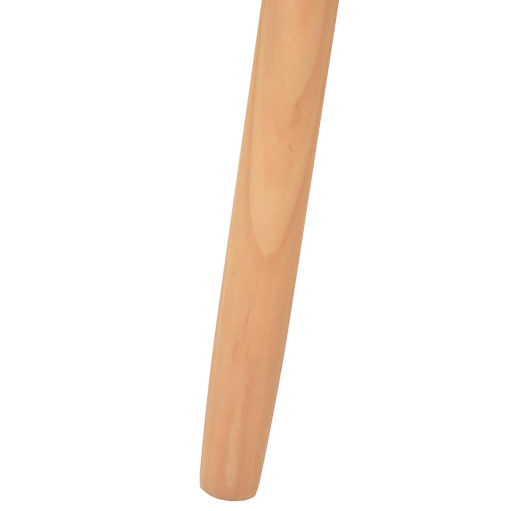 Coffee Table Set 2 Pieces Solid Pinewood table leg showcasing quality craftsmanship and natural wood finish.