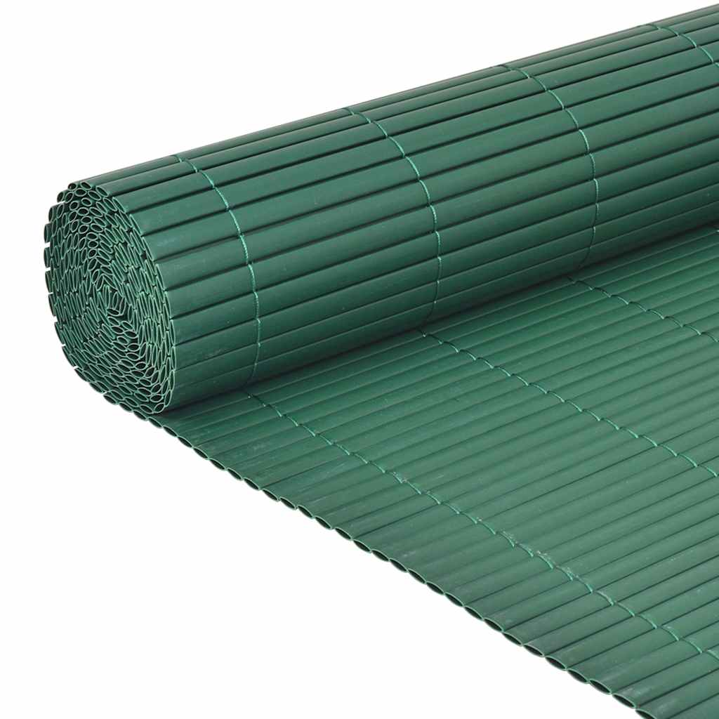 Double-Sided Garden Fence PVC 90x300 cm