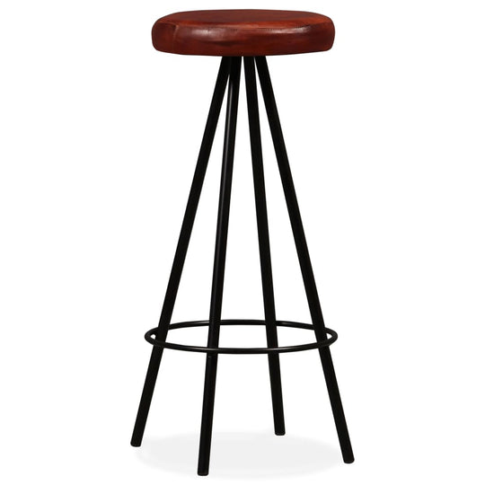 Bar Stools 4 pcs Real Leather , Furniture -> Chairs -> Table & Bar Stools , Chairs -,Durable,eligant,Furniture -,Home & Garden -,Modern Design,new-305021,Table & Bar Stools