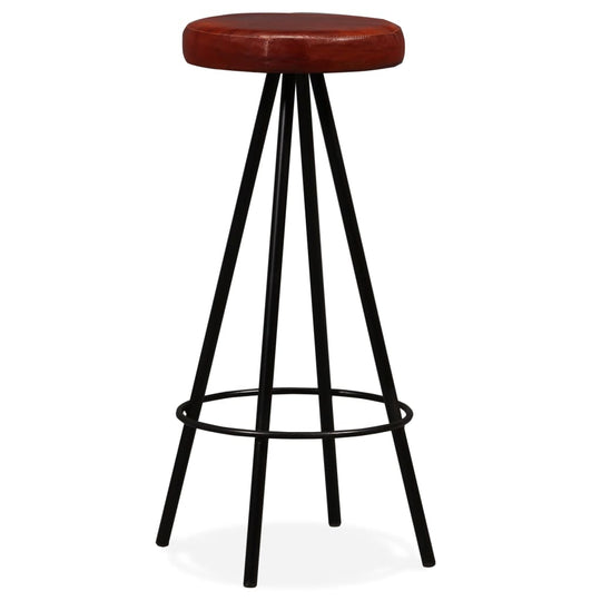 Bar Stools 4 pcs Real Leather , Furniture -> Chairs -> Table & Bar Stools , Chairs -,Durable,eligant,Furniture -,Home & Garden -,Modern Design,new-305021,Table & Bar Stools