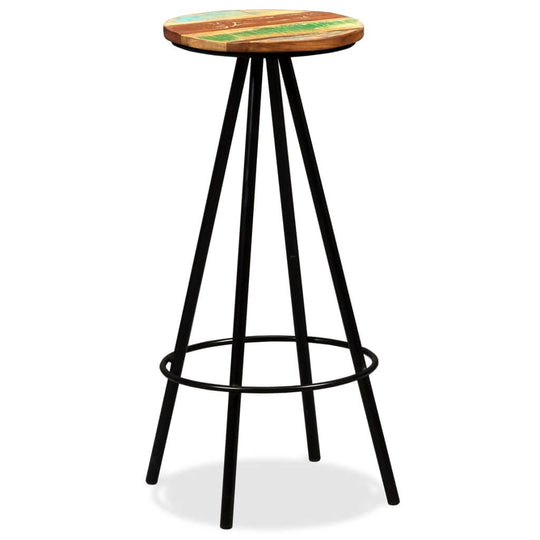 Bar Stools 4 pcs Solid Reclaimed Wood , Furniture -> Chairs -> Table & Bar Stools