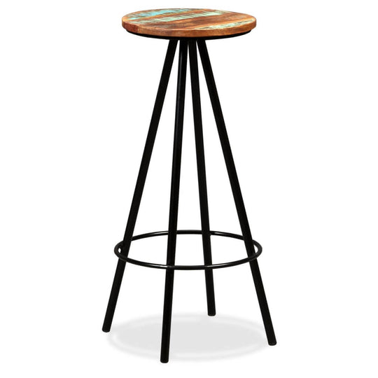 Bar Stools 4 pcs Solid Reclaimed Wood , Furniture -> Chairs -> Table & Bar Stools