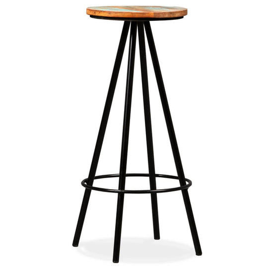 Bar Stools 4 pcs Solid Reclaimed Wood , Furniture -> Chairs -> Table & Bar Stools