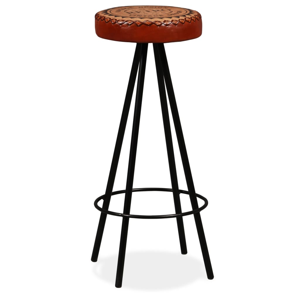 Bar Stools 4 pcs Real Leather , Furniture -> Chairs -> Table & Bar Stools , Chairs -,Durable,eligant,Furniture -,Home & Garden -,Modern Design,new-305021,Table & Bar Stools