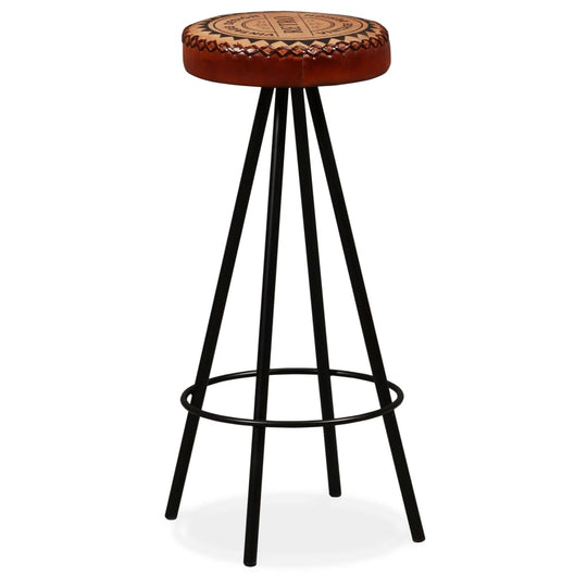 Bar Stools 4 pcs Real Leather , Furniture -> Chairs -> Table & Bar Stools , Chairs -,Durable,eligant,Furniture -,Home & Garden -,Modern Design,new-305021,Table & Bar Stools