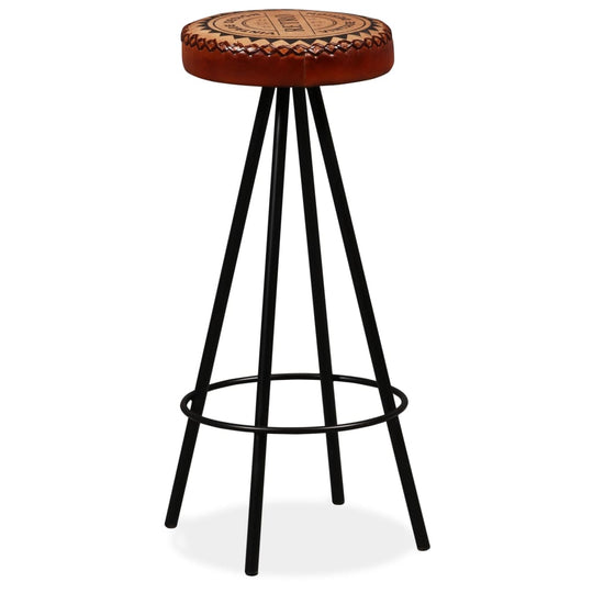 Bar Stools 4 pcs Real Leather , Furniture -> Chairs -> Table & Bar Stools , Chairs -,Durable,eligant,Furniture -,Home & Garden -,Modern Design,new-305021,Table & Bar Stools