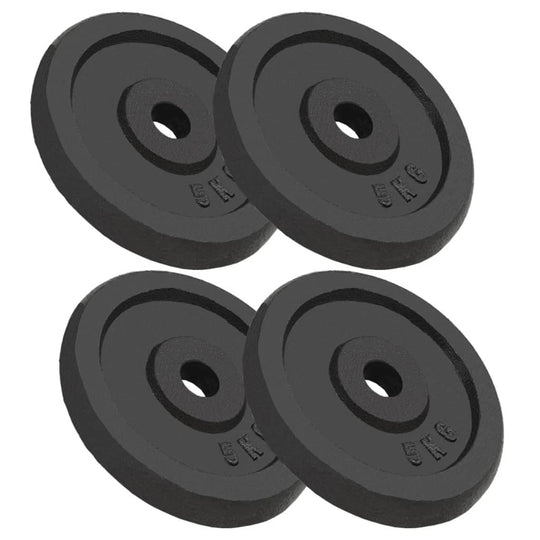 Weight Plates 4 pcs 4x5 kg Cast Iron