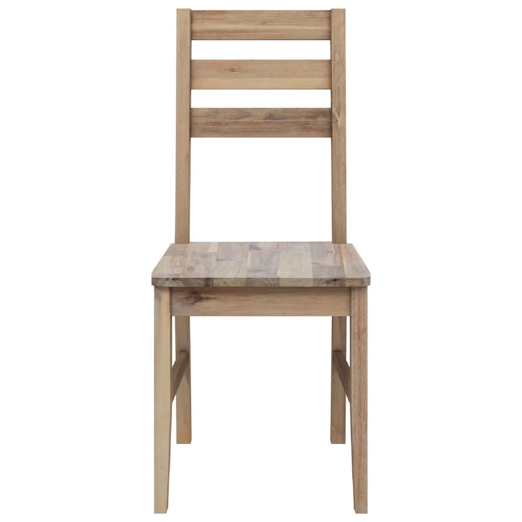 Dining Chairs 2 pcs Solid Acacia Wood , Furniture -> Chairs -> Kitchen & Dining Room Chairs , Chairs -,Durable,eligant,Furniture -,Home & Garden -,Kitchen & Dining Room Chairs,Modern Design,new-305021