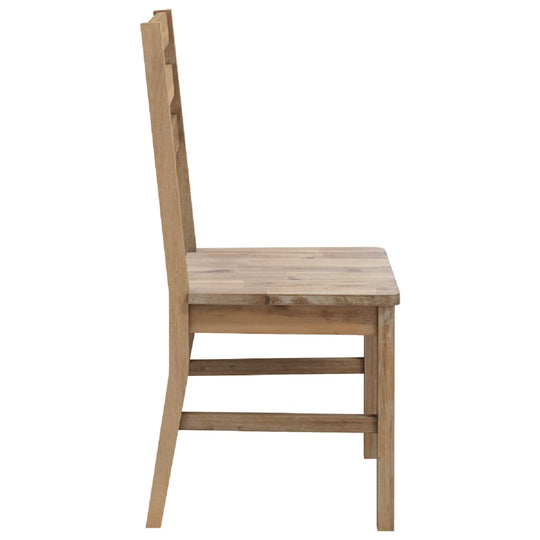 Dining Chairs 2 pcs Solid Acacia Wood , Furniture -> Chairs -> Kitchen & Dining Room Chairs , Chairs -,Durable,eligant,Furniture -,Home & Garden -,Kitchen & Dining Room Chairs,Modern Design,new-305021