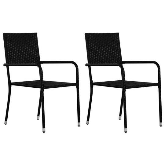 Outdoor Dining Chairs 2 pcs Poly Rattan . Furniture -> Outdoor Furniture -> Outdoor Seating -> Outdoor Chairs