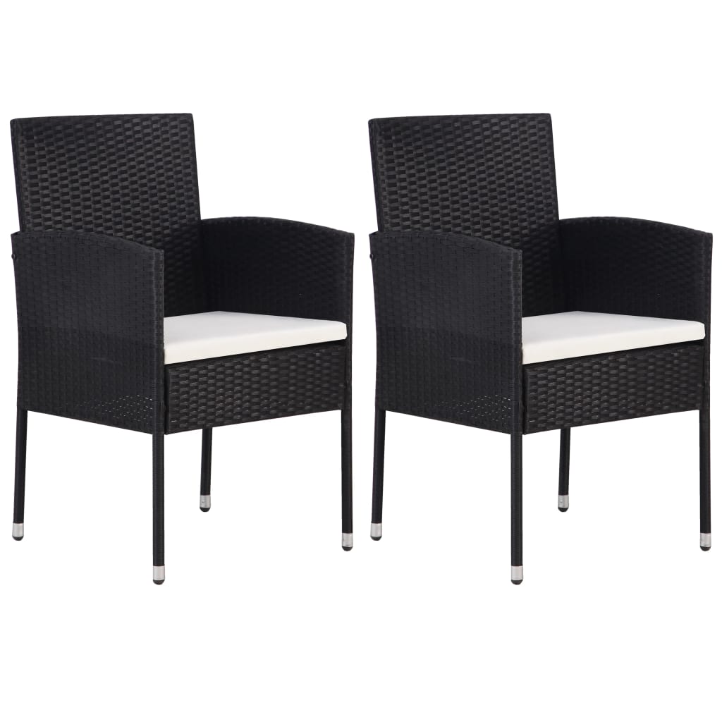 Garden Chair 2 pcs Poly Rattan , Furniture -> Outdoor Furniture -> Outdoor Seating -> Outdoor Chairs , Durable,eligant,Furniture -,Home & Garden -,Modern Design,new-305021,Outdoor Chairs,Outdoor Furniture -,Outdoor Seating -