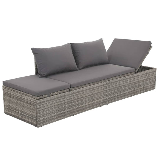 Garden Bed 195x60 cm Poly Rattan , Furniture -> Outdoor Furniture -> Outdoor Beds , Durable,eligant,Furniture -,Home & Garden -,Modern Design,new-305021,Outdoor Beds,Outdoor Furniture -,Outdoor Furniture Sets,Outdoor Seating -