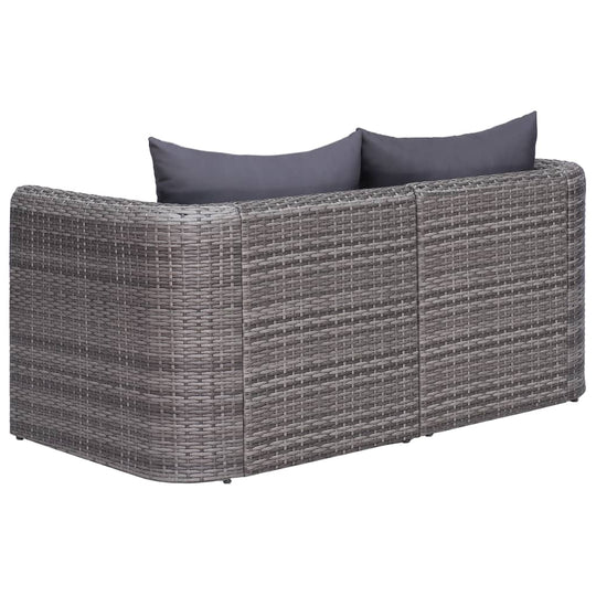 Garden Corner Sofas 2 pcs Poly Rattan , Outdoor Seating -> Outdoor Sofas , Chairs -,Decor -,Durable,eligant,Furniture -,Home & Garden -,Home Decor,Modern Design,new-305021,Outdoor Furniture -,Outdoor Furniture Sets,Outdoor Seating -,Outdoor Sofas