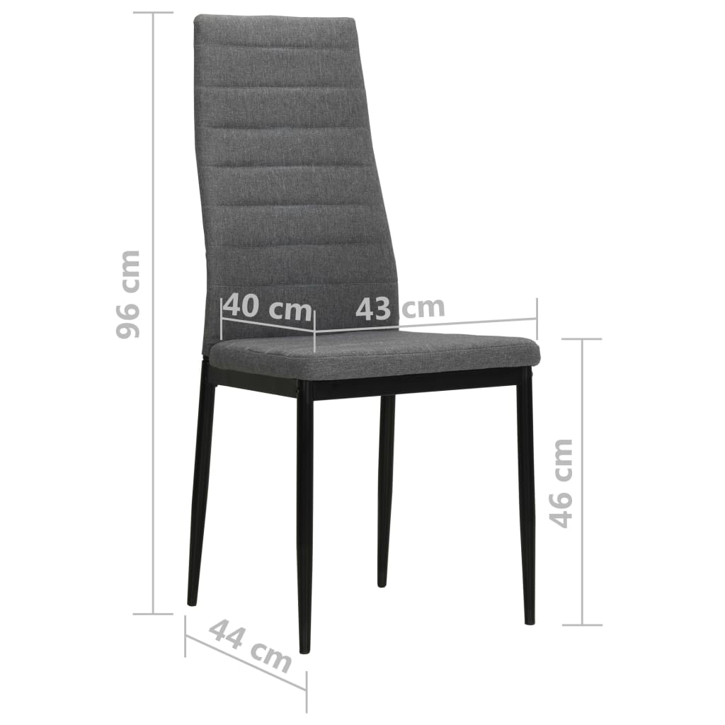 Dining Chairs 4 pcs Light Fabric , Furniture -> Chairs -> Kitchen & Dining Room Chairs , Chairs -,Durable,eligant,Furniture -,Home & Garden -,Kitchen & Dining Room Chairs,Modern Design,new-305021