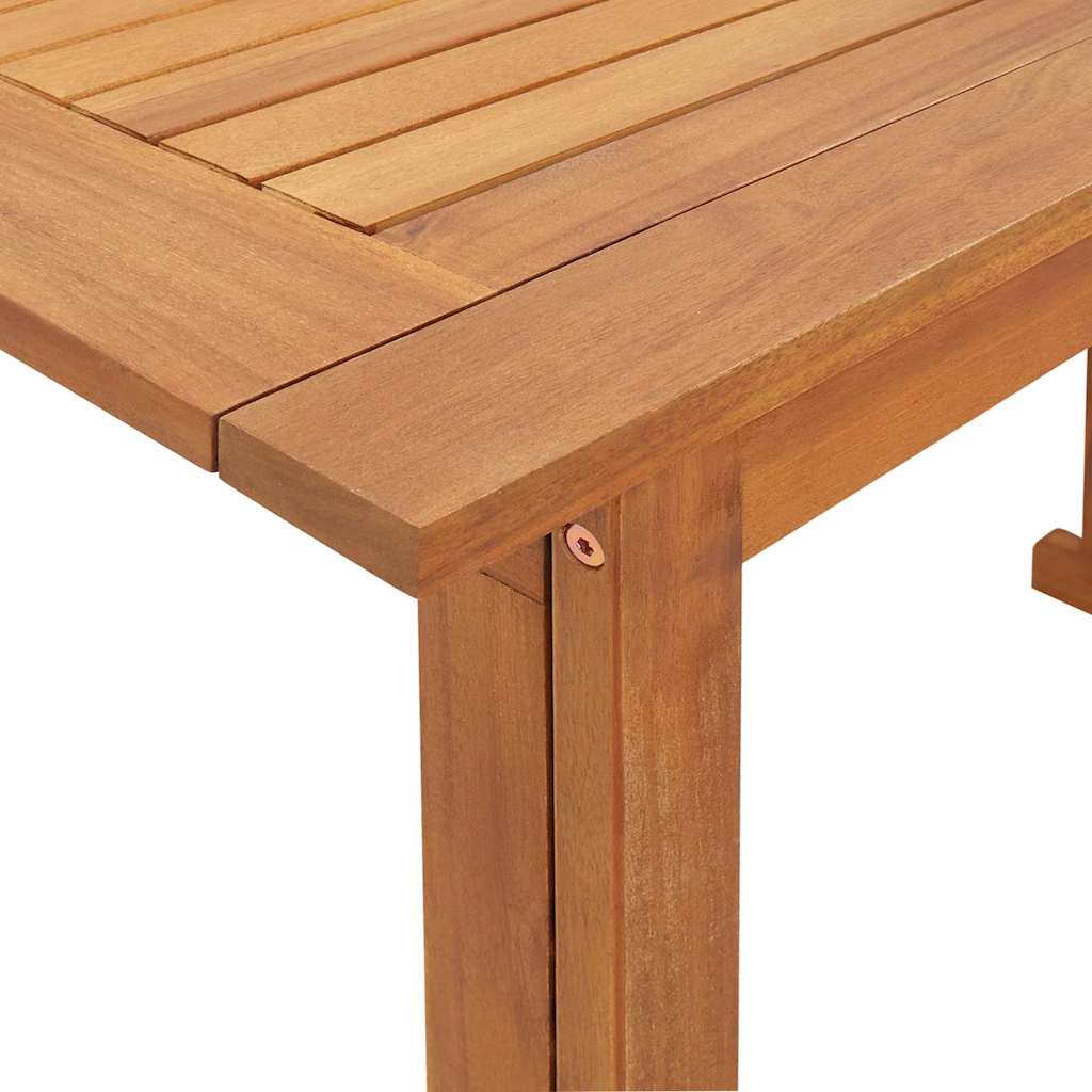 VidaXL Bistro Table 90x50x75 cm Solid Acacia Wood