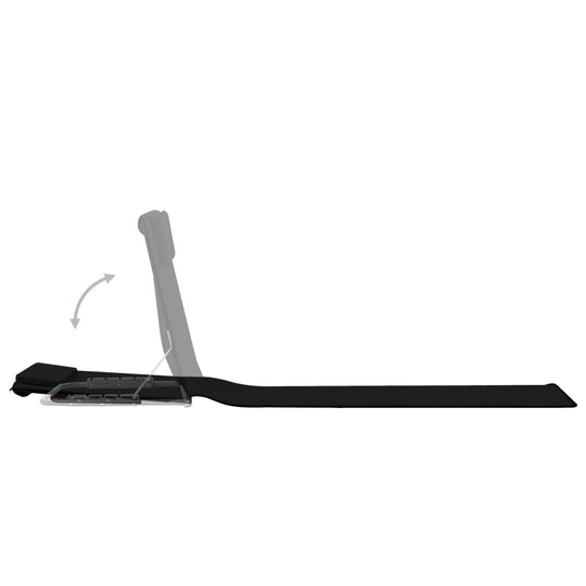 Folding Beach Mats 2 pcs Steel and Fabric