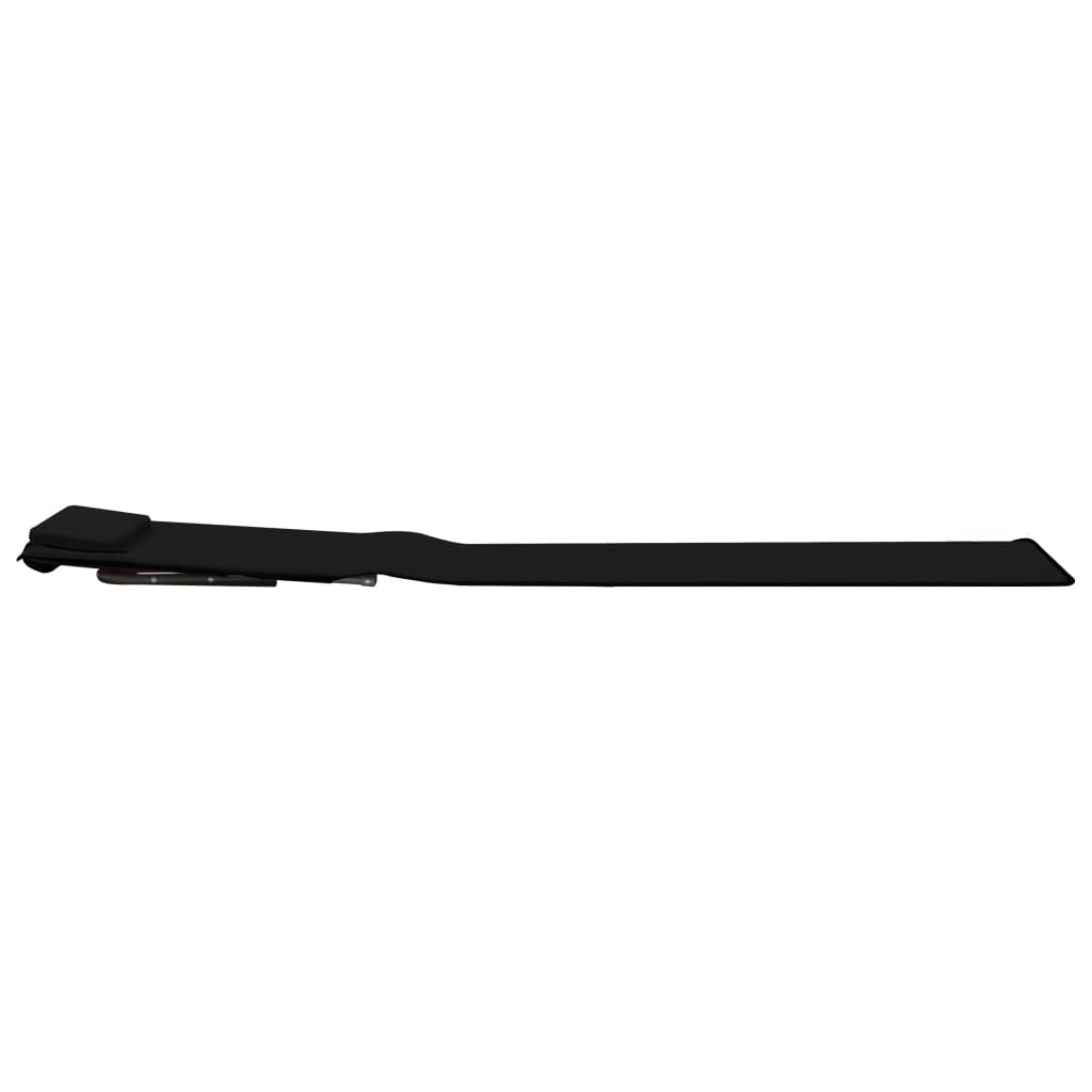 Folding Beach Mats 2 pcs Steel and Fabric