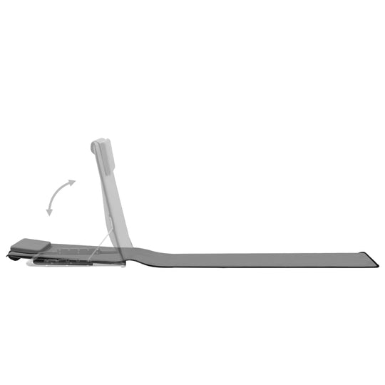 Folding Beach Mats 2 pcs Steel and Fabric