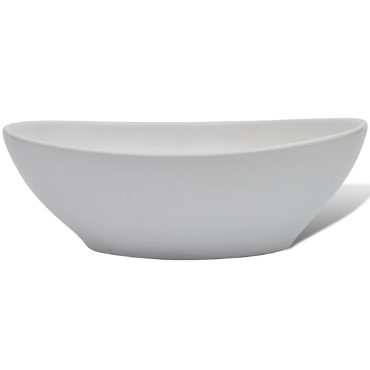 Ceramic Basin 40x33 cm Oval , Hardware -> Plumbing -> Plumbing Fixtures -> Sinks -> Bathroom Basins , Bathroom Basins,Durable,eligant,Hardware -,Modern Design,new-305021,Plumbing -,Plumbing Fixtures -,Sinks -