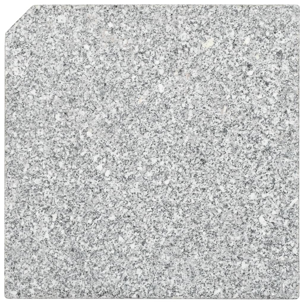 Umbrella Weight Plate Granite 25 kg Square