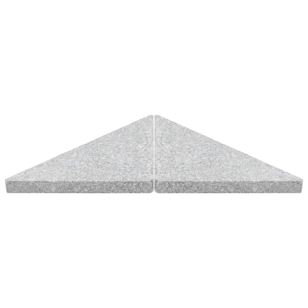 Umbrella Weight Plate Granite 15 kg Triangular