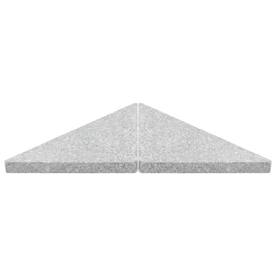Umbrella Weight Plate Granite 15 kg Triangular