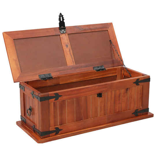 Storage Chest 60x25x22 cm Solid Acacia Wood , Furniture -> Cabinets & Storage -> Storage Chests , Cabinets & Storage -,Durable,eligant,Furniture -,Home & Garden -,new-305021,Storage Chests