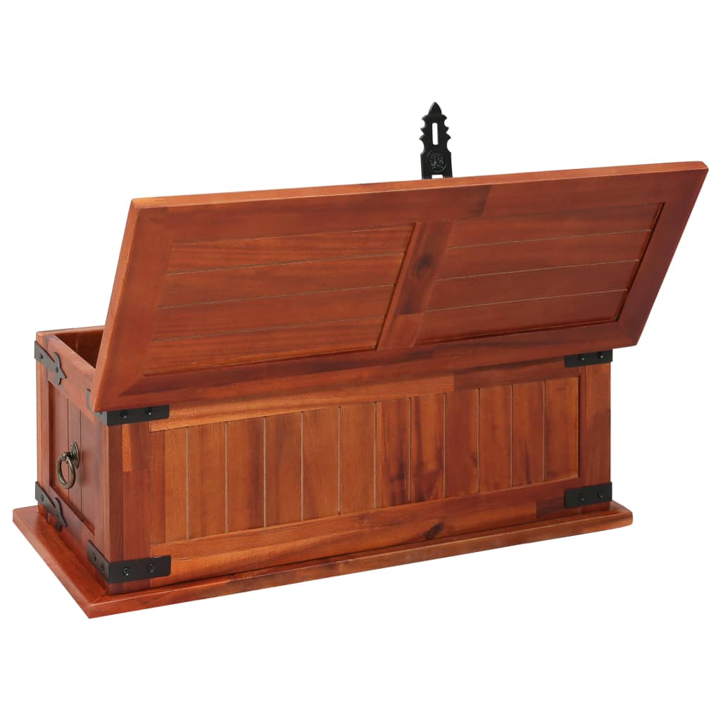 Storage Chest 60x25x22 cm Solid Acacia Wood , Furniture -> Cabinets & Storage -> Storage Chests , Cabinets & Storage -,Durable,eligant,Furniture -,Home & Garden -,new-305021,Storage Chests