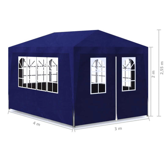 Party Tent 3x4 m , Home & Garden -> Lawn & Garden -> Outdoor Living -> Outdoor Structures -> Canopies & Gazebos , blue,Canopies & Gazebos,Decor -,Durable,eligant,garden decor,Home & Garden -,Home Decor,Lawn & Garden -,new-305021,Outdoor Living -,Outdoor S