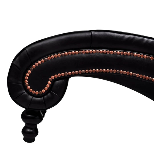 Chaise Longue Faux Leather , Furniture -> Chairs -> Chaises Longues , brown,Chairs -,Chaise Lounge Chair,Chaises Longues,Comfortable Chaise,Elegant Chaise Lounge,eligant,Furniture -,Leather,Modern Design,new-305021