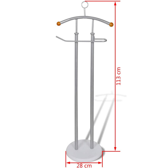 Valet Stand Coat Shirt Organizer Metal Frame