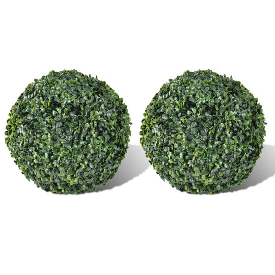 Boxwood Ball Artificial Leaf Topiary Ball  2 pcs