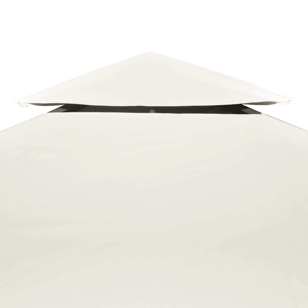 Gazebo Cover Canopy Replacement 310 g / m² Cream White 3 x 4 m