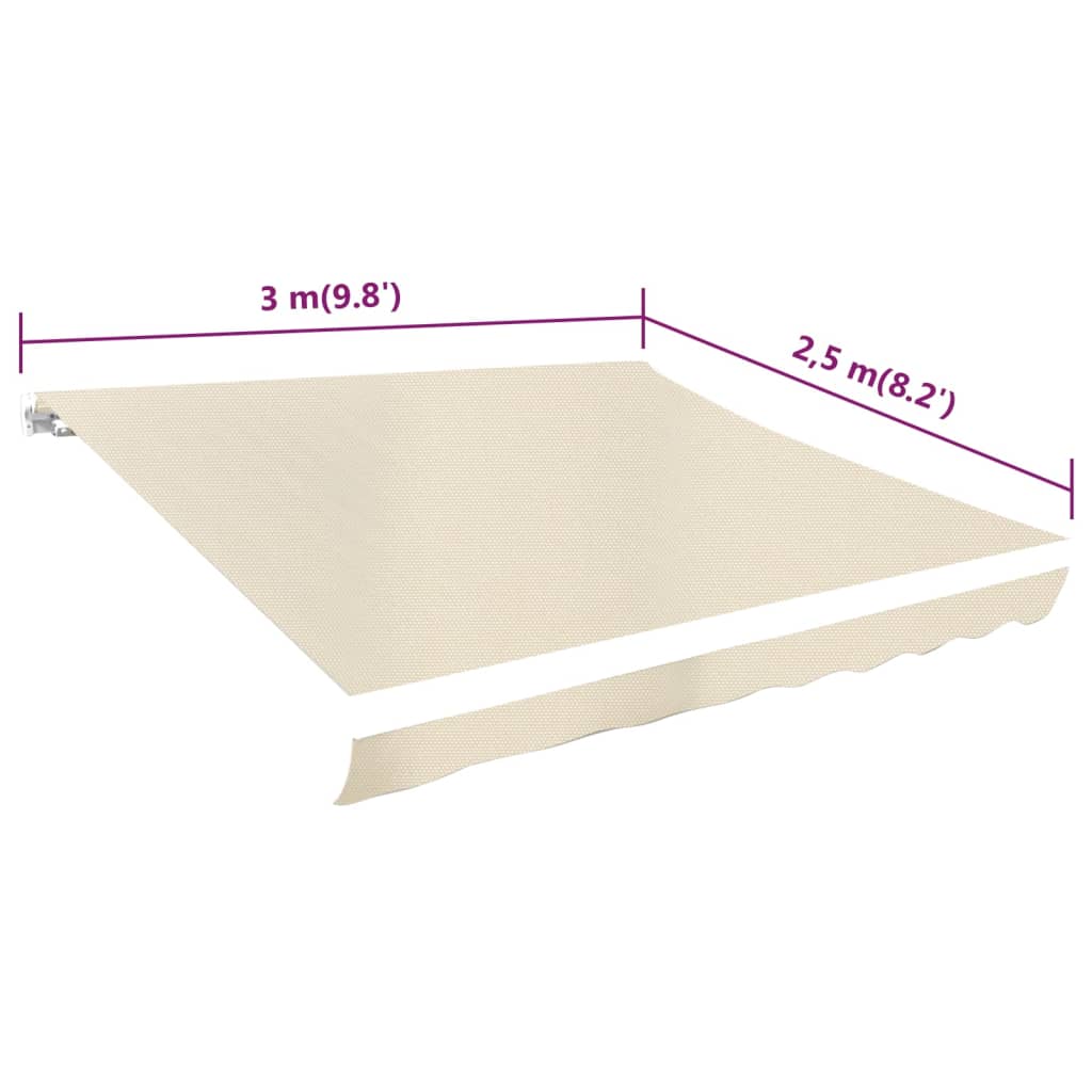 Awning Top Sunshade Canvas 3x2.5m (Frame Not Included) , Home & Garden -> Lawn & Garden -> Outdoor Living -> Window & Door Awnings , Durable,eligant,Home & Garden -,Lawn & Garden -,Modern Design,new-305021,Outdoor Living -,Window & Door Awnings