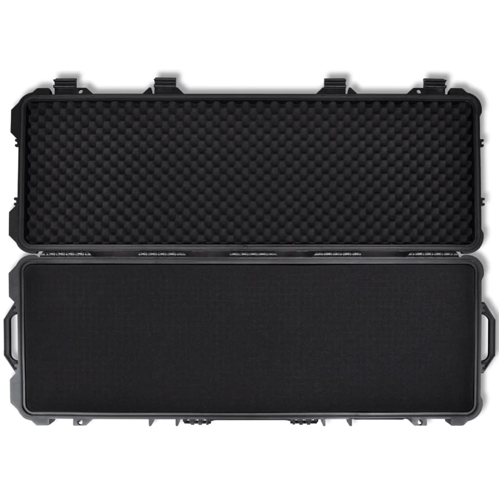 Waterproof Plastic Molded Gun Case Trolly Carry Case