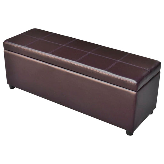 Long Storage Bench – Wooden Seat with Storage | Modern Furniture UAE & Dubai with cushioned seat and large storage compartment.