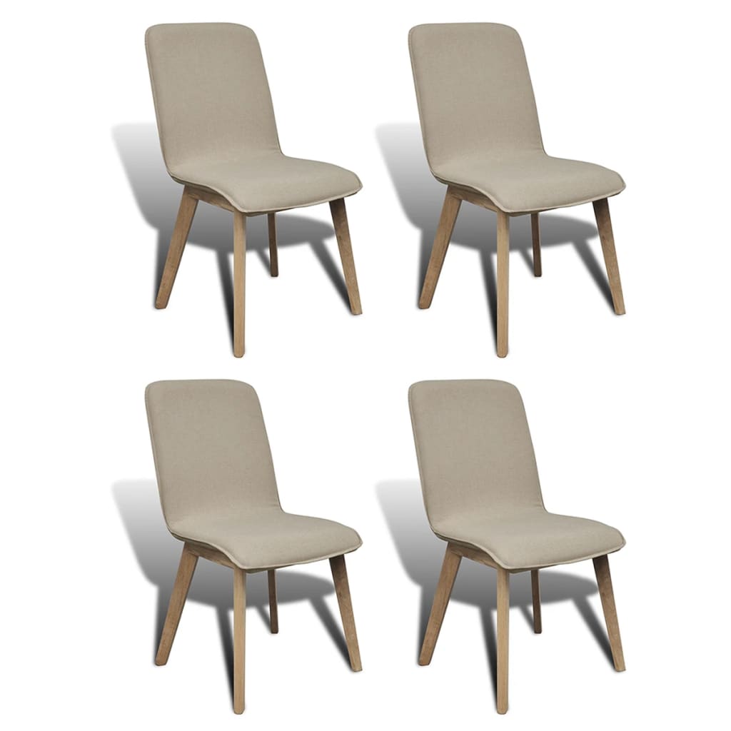 Oak Indoor Fabric Dining Chair Set 4 pcs , Furniture -> Chairs -> Kitchen & Dining Room Chairs , Chairs -,Comfortable,Decor -,dining room,Durable,eligant,fabric,Furniture -,Home & Garden -,Home Furnishings,indoor,Interior Design,Kitchen & Dining Room Chai