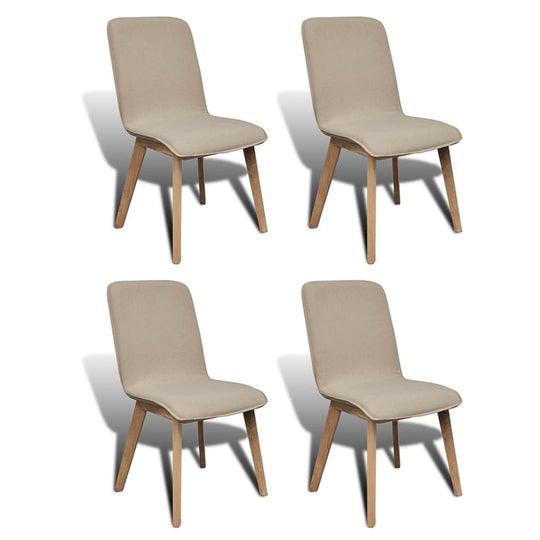 Oak Indoor Fabric Dining Chair Set 4 pcs , Furniture -> Chairs -> Kitchen & Dining Room Chairs , Chairs -,Comfortable,Decor -,dining room,Durable,eligant,fabric,Furniture -,Home & Garden -,Home Furnishings,indoor,Interior Design,Kitchen & Dining Room Chai